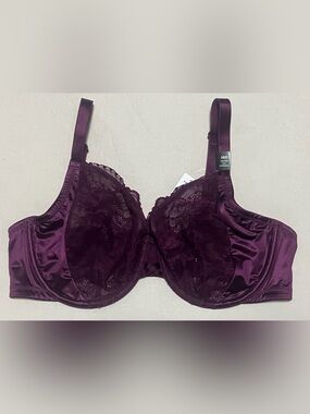 Torrid Full Coverage Unlined Lace Bra – 38D – Potent Purple – NWT